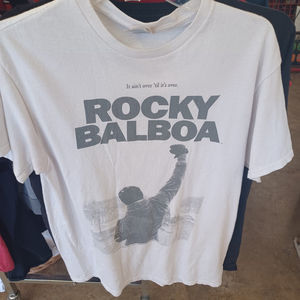 Rocky Balboa It ain't over til it's over shirt Medium *M*